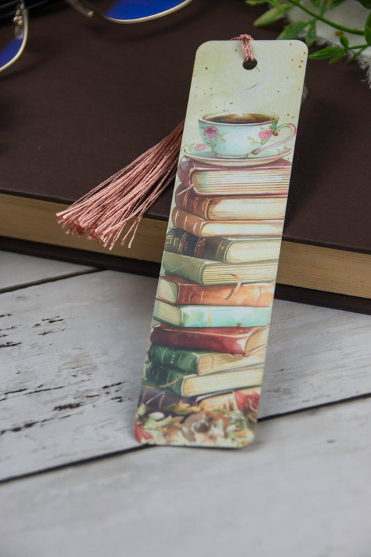 Book Stack Bookmark