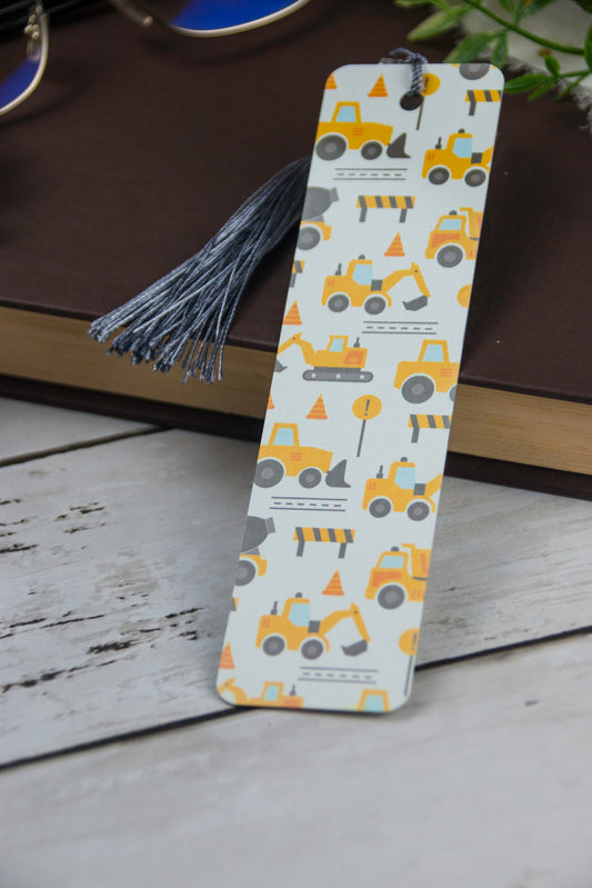 Construction Bookmark
