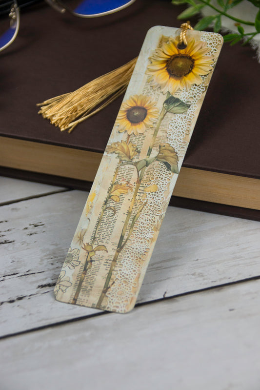 Sunflower Bookmark