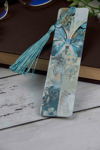 Butterfly Collage Bookmark