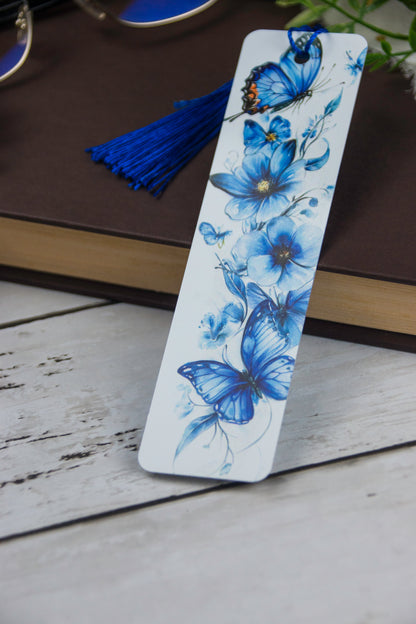 Blue Butterfly Bookmark