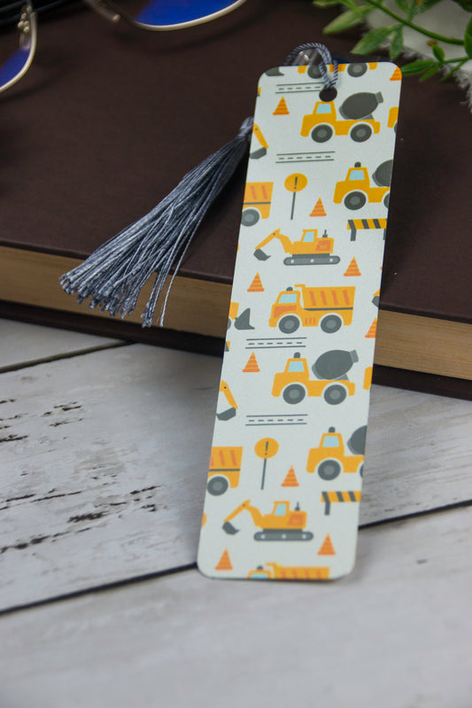 Construction Bookmark