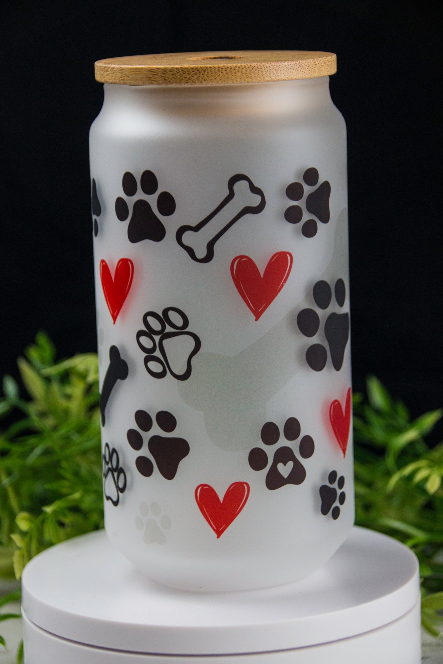 Dog Glass Can