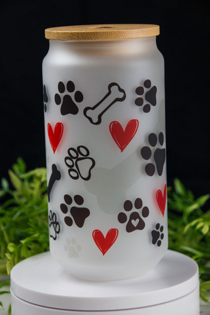Dog Glass Can