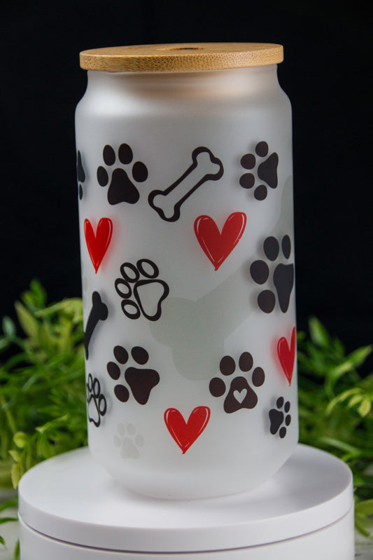 Dog Glass Can