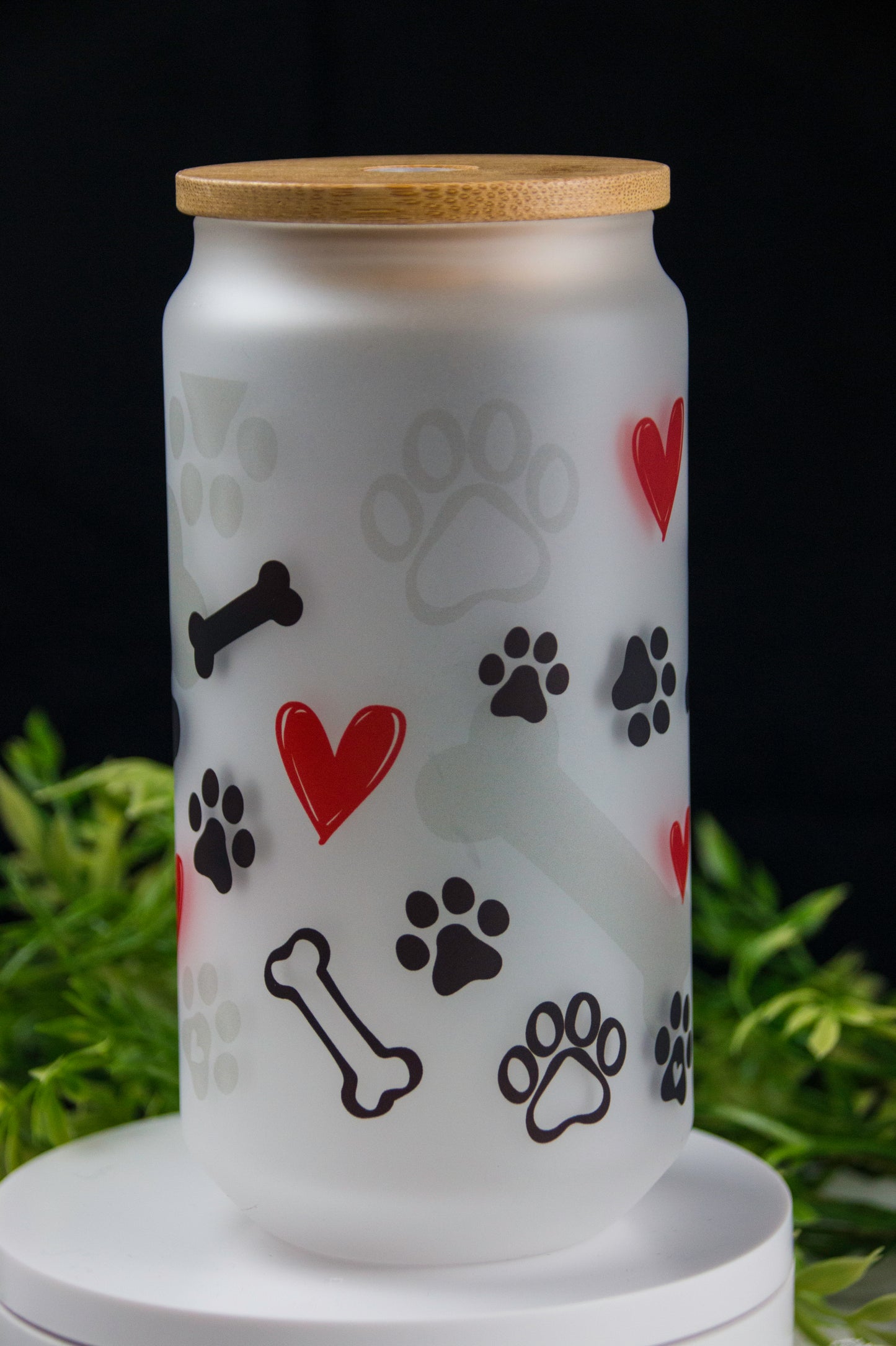 Dog Glass Can