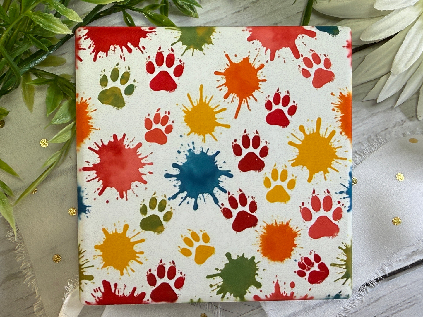 Paw Splash Coaster
