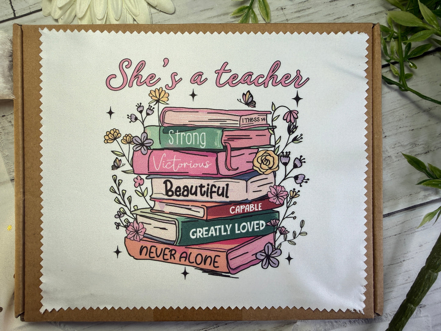 She's A Teacher Eye Glass/Lens Cleaner