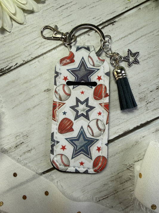 Star Baseball Chapstick Holder