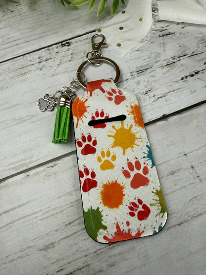 Colorful Paw Chapstick Holder