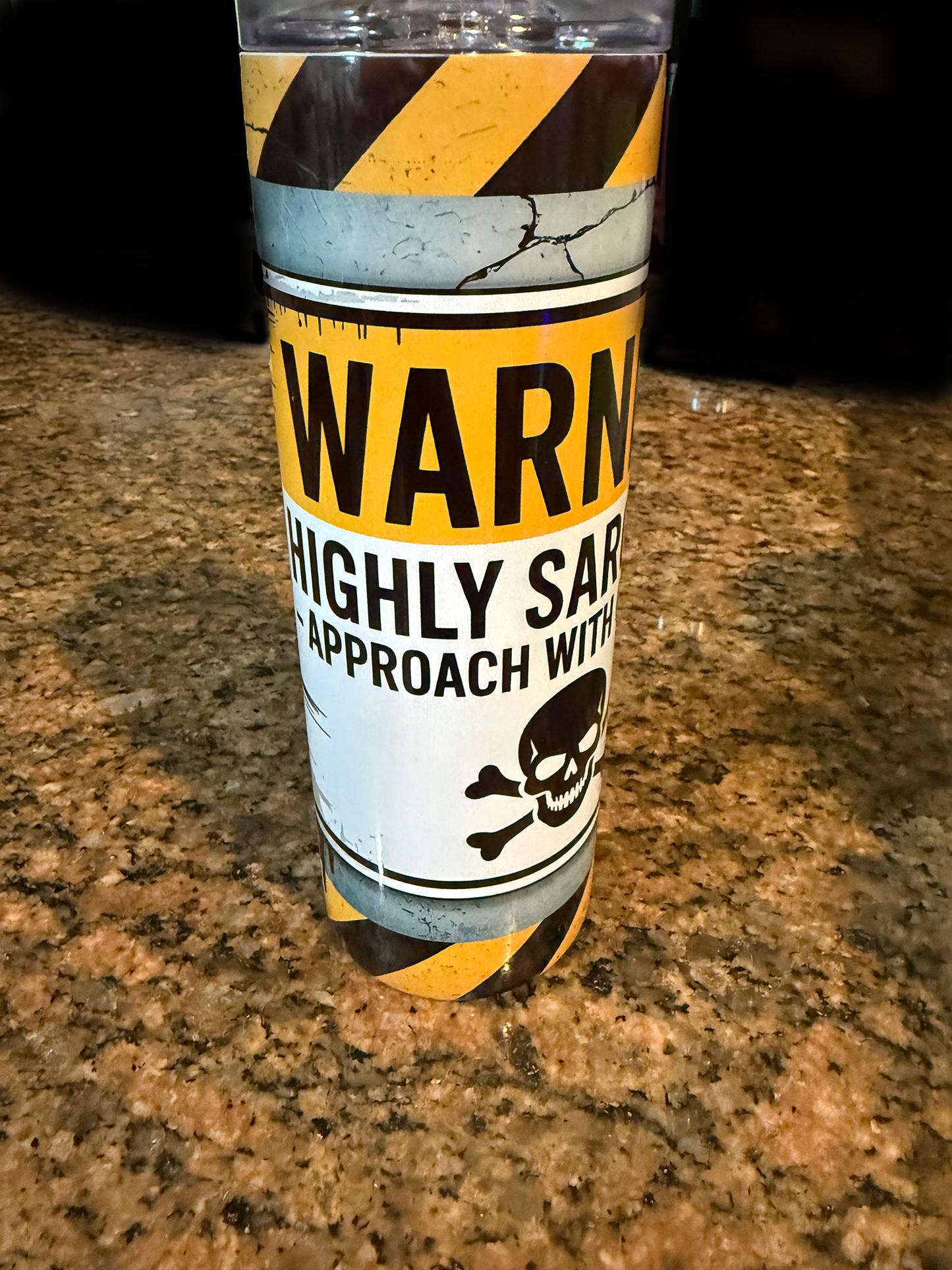 Warning Tumbler-20oz