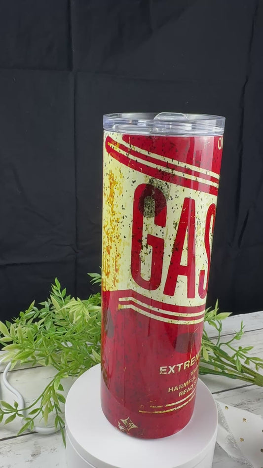 Gasoline Tumbler-20oz