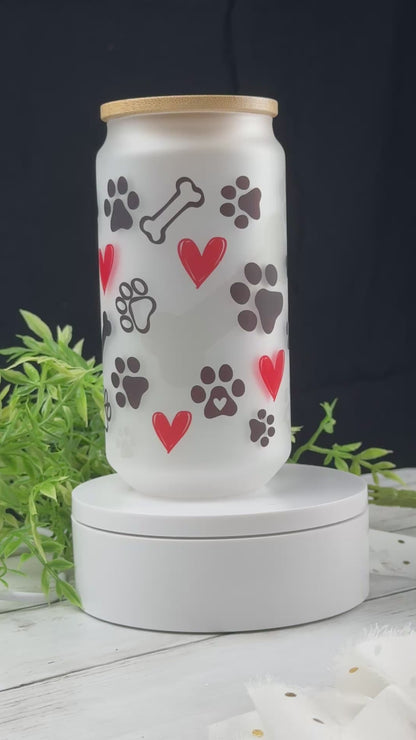 Dog Glass Can